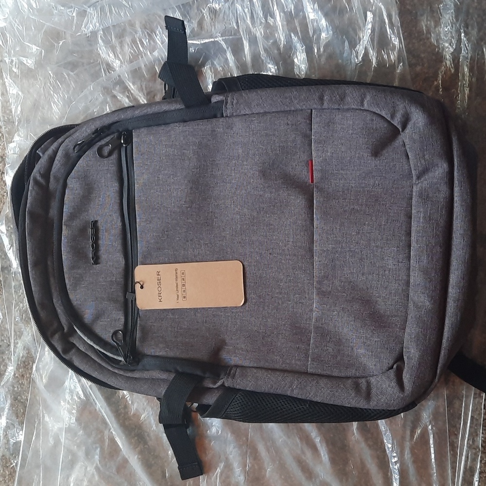 Kroser Gray Men's Laptop Backpack